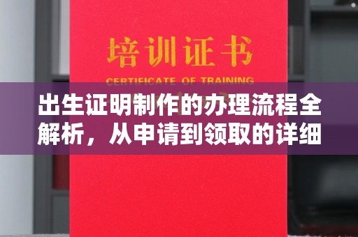 覃塘出生证明制作的办理流程全解析，从申请到领取的详细指南