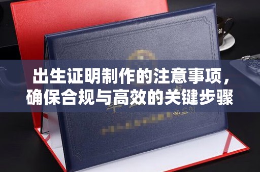 覃塘出生证明制作的注意事项，确保合规与高效的关键步骤